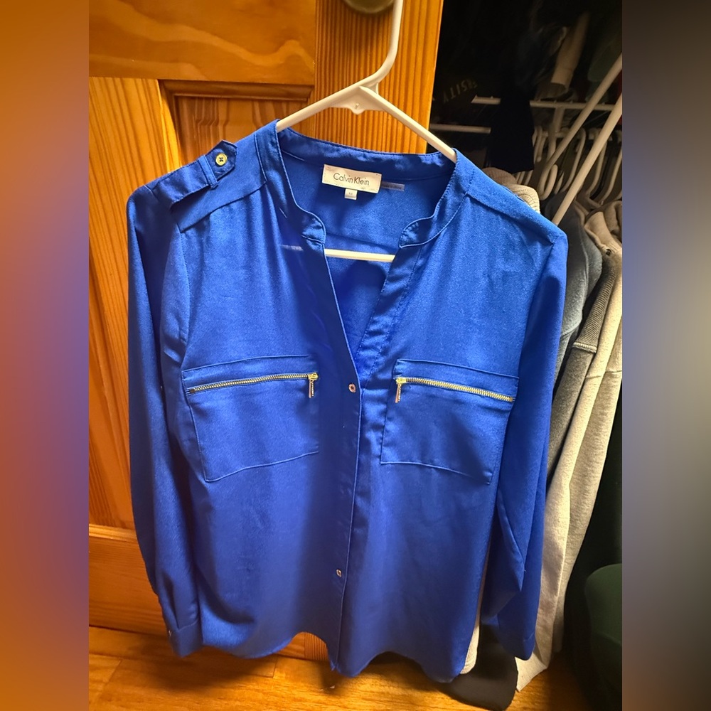 Calvin Klein Long Sleeve Button Down